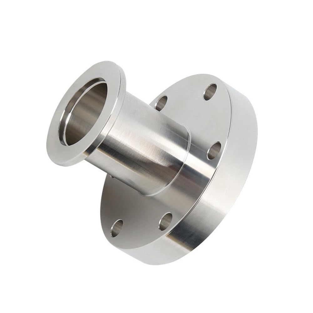 Vacuum Pipe Joint SS304 Stainless Steel Flanges Fittings Adaptor, Ultra High Vacuum Converter Reducing 1pc(63 * 16)