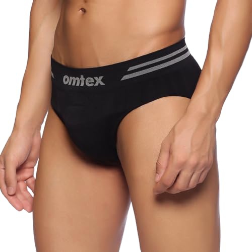 Image of omtex Seamless Shorts with Inner Pockets for Abdomen Guard Suitable for All Kinds of Sports and Training Activities