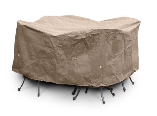 KoverRoos III 35252 Large Bar Set Cover, 84-Inch Diameter by 40-Inch Height, Taupe