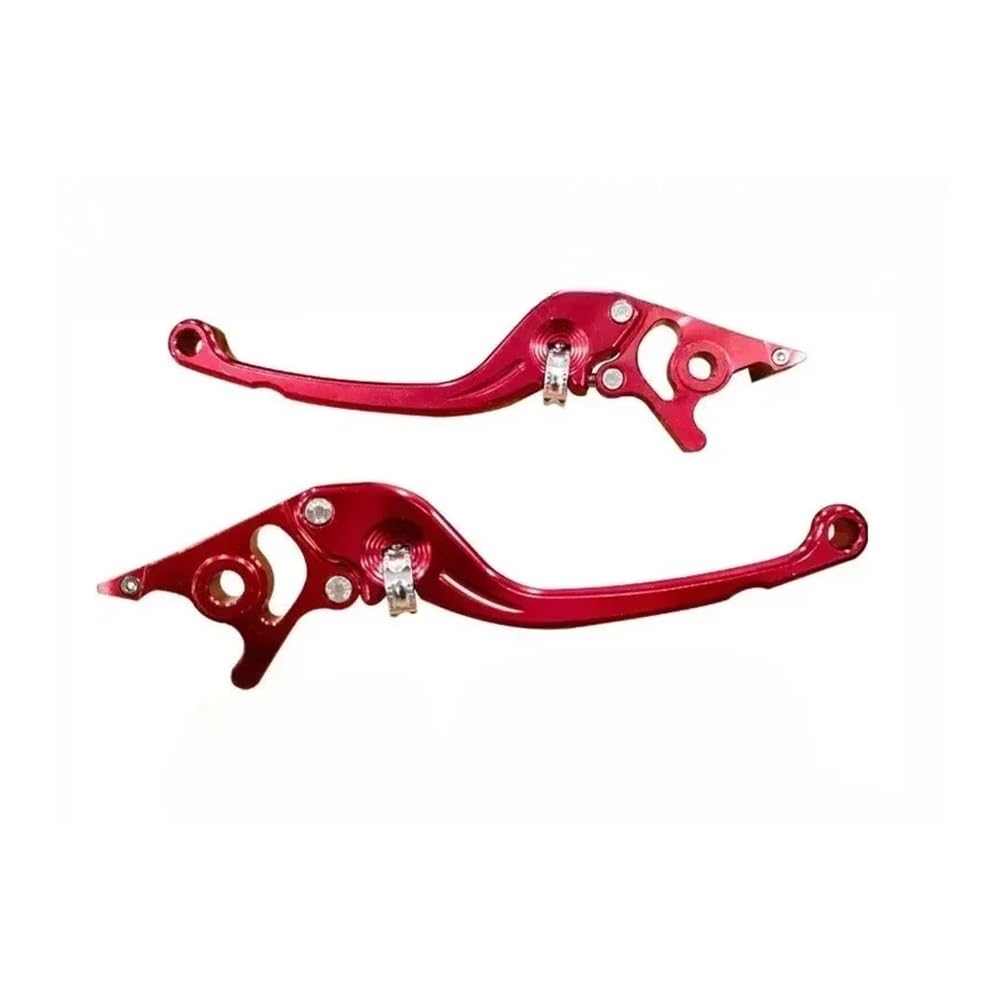 Dagmara Red Universal Motorcycle Brake Handle Adjustable Moto Motorbike Modification Clutch Drum Lever Accessories