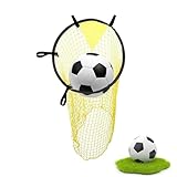 Fussball Ziel,2 StüCk FußBalltor Zielnetz,45 X 60cm Fussball Ziel Mit Rahmen FüR SchießGenauigkeit Verbesserung,Nylongewebe,TrainingszubehöR FüR Kinder,Erwachsene