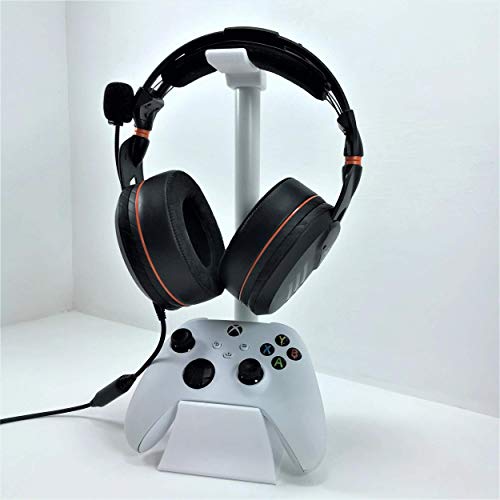 3D Cabin Support pour manette de Xbox et casque pour Xbox Series X/Series S/One/One S/One X Blanc Cover