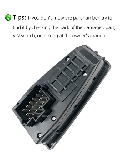 ORIGINSUN 21628532, 22569484 Master Power Window Switch Replacement for Volvo VN 2005-2014, for Volvo VNL 2005-2016 901-0014