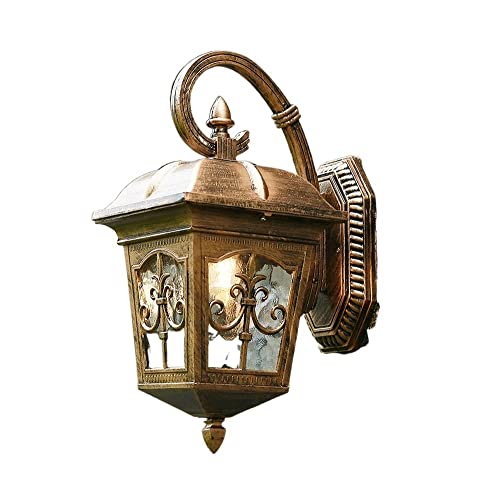 Lampe de cour rétro et étanche pour sublimer les soirées en villa