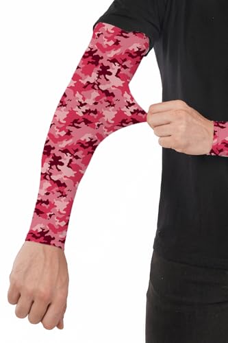 Image of Arm Sleeve For Men women Fully Stretchable Sun UV Ray Dust Protection Bike Riding Cycling Gloves Cricket Golf Football Soft Hand Gloves sleeves