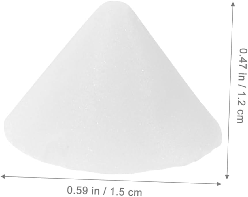 Operitacx 100Pcs Ceramic Pottery Kiln Support Nails High Temperature Refractory Tools for Firing Glazed Ceramics Compact Design for Artists and Hobbyists