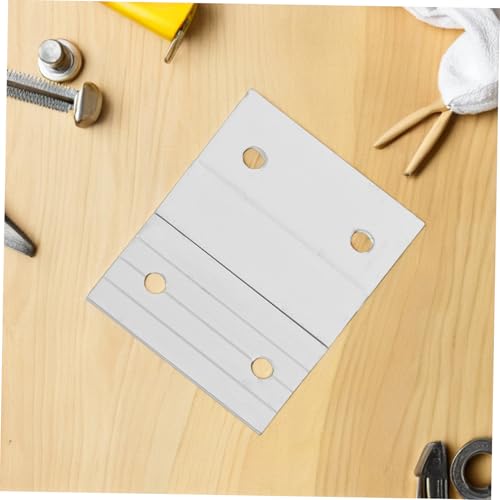 Image of VILLCASE 2set Metal French Cleat Picture Hanger Z-Shaped Interlocking Brackets for Wall Mounting Art Frames Mirrors Panels Heavy Duty Hanging Hardware for Versatile Decor