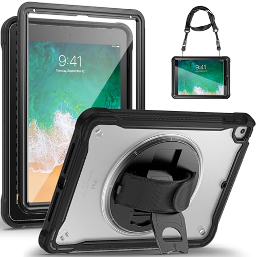 Gerutek for iPad 6th/5th Generation Cases With Screen Protector, iPad Pro 9.7 Case