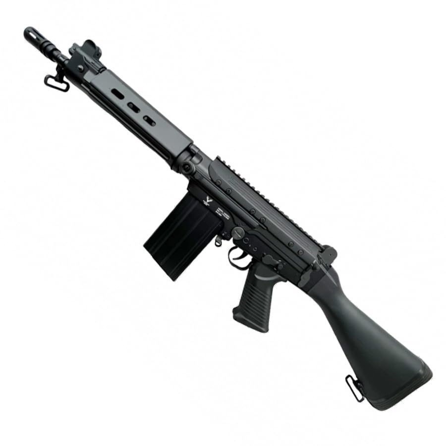 Carabina Huntsman Arms Fal (4,5mm) | Pack Que Incluye: Rifle Tipo metralleta semiautomática de Aire comprimido + CO2 + balines (Bolas de Acero BB's)