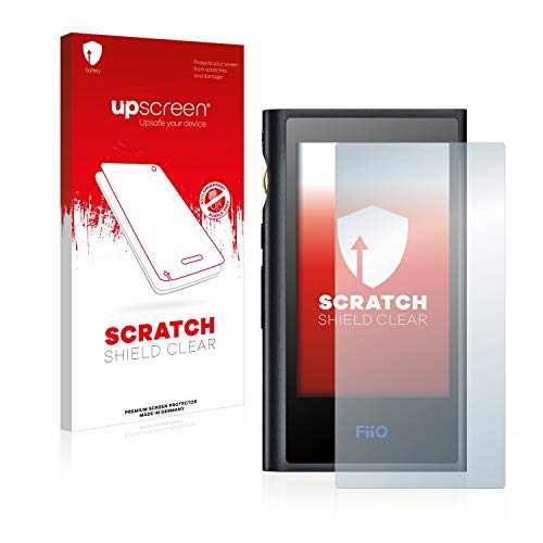 upscreen Protector Pantalla para FiiO M9 Película Protectora – Transparente, Anti-Huellas