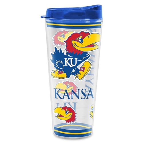 Image of Rico Industries NCAA College Double Wall Mayhem 16oz Or 20oz Tritan Tumbler W Lid