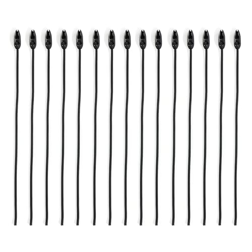 FortuneGlobe Tenditore elastico 15 pezzi (15 x 50 cm), tendibili elastici con ganci, per biciclette e motociclette, tele, con lunghezza regolabile