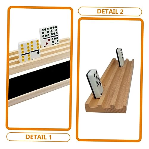 Soporte de Madera para Fichas de Dominó miniatura 7