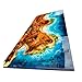 Personalized Breathtaking Scenery Epoxy Resin Table, Custom Order Animal Ocean Table, Office Table, Beach Waves Table, Handmade Table, Coffee Table, Dining Table, Special Table (20x40 inch)