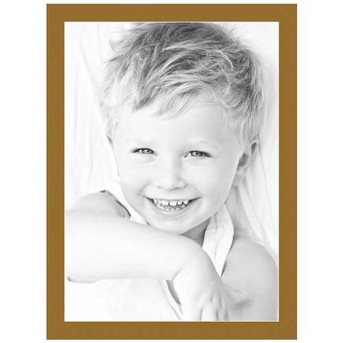 20x28 Classic Gold/El Dorado Custom Mat for Picture Frame with 16x24 Opening Size (Mat Only, Frame NOT Included) - 1 Pack