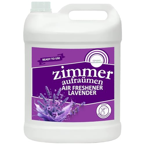 Zimmer Aufraumen Air Freshener 5L (Ready Use) for home, hotels, restaurants, room, bedroom, bathroom, toilet, etc. (5L, Lavender)
