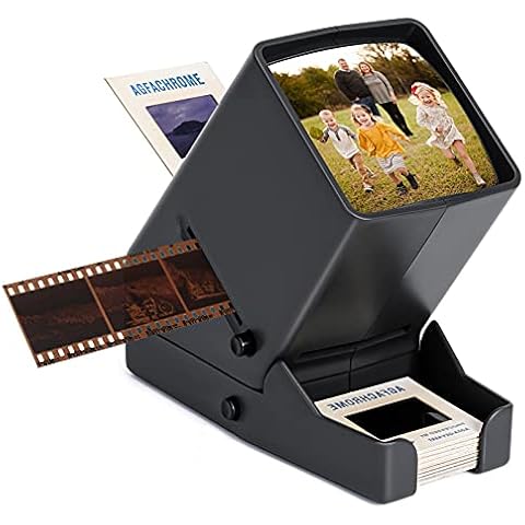 Visor de Diapositivas LED de 35 mm con Ampliación 3X Cover