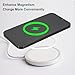 uxcell 3 Pcs Magnetic Adapter Ring, Universal Magnetic Wireless Charger Conversion Kit Magnetic Sticker Ring Adhesive Sticker Ring for Phone Case, Pink