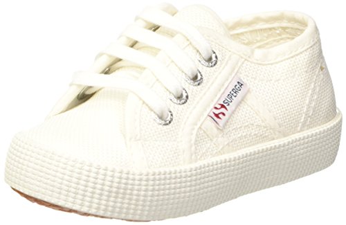 Superga 2750-cotbumpj, Zapatillas de Gimnasia Unisex Niños, Blanco (White 901), 29 EU