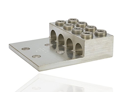NSI 4-600LL4 Dual Rated Mechanical Panelboard Lug, 600 MCM-2 Wire Range, 1/2