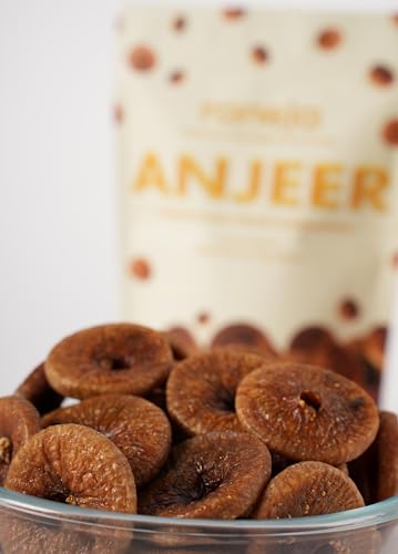 Image of Raneja 100% Natural Pre-mium Quality Dried Figs | 400 g | Anjeer | Rich Source of Calcium & Fibre | Source of Iron, Naturally | Low in Fat | Healthy Snack | Good For Weight Loss | Festive Gifting