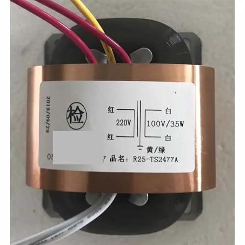 Transformateur R25 220V à 100V 35W alimentation isolée cuivre hifi pour salon