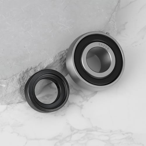 SG Store SA204 Radial-Einsatzlager 20 mm ID x 47 mm Außendurchmesser x 31 mm Höhe für 20 mm Schaft, 2 Stück