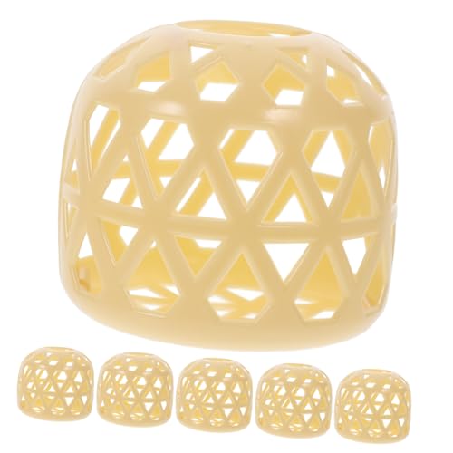 Happyyami DIY Craft Lanterns Material 10pcs Plastic Imitation Woven Mini Lanterns for Decor