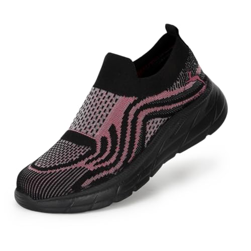 Image of Marc Loire Women's Athleisure Knitted Active Wear Slip-On Sneaker Shoes