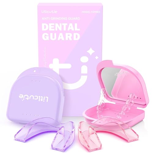 Image of Anti Grinding Guard, Moldable Dental Guard for Sleep, 4 Pack in 2 Sizes & Colors, Comfortable Fit for Men & Women