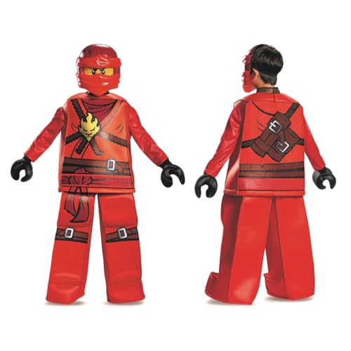 Kai Deluxe Ninjago Lego Costume, Large/10-12