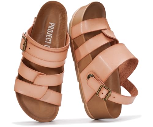 Image of Project Cloud Platform Sandals Women - Strappy Wedges with Comfortable Plush & Soft Insole - Lightweight & Non Slip Platform Sandals for Women 2026