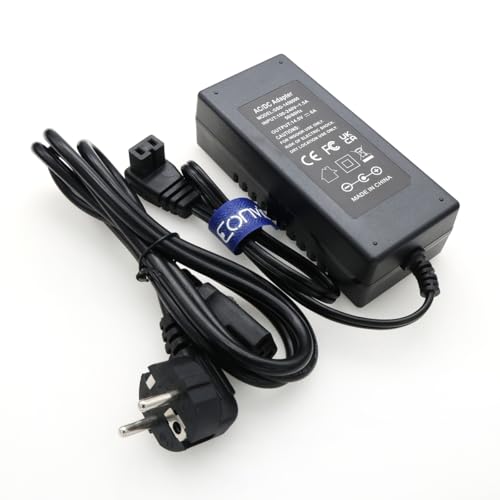 Image of 12V /24V Car Fridge Power Supply Cable Cigarette Lighter Plug Car Extension Cable for Cool Box Dometic, Alpicool, Waeco CF, ARB, Setpower, ICECO, Mobicool FR40 (14.5V 6A Adapter)