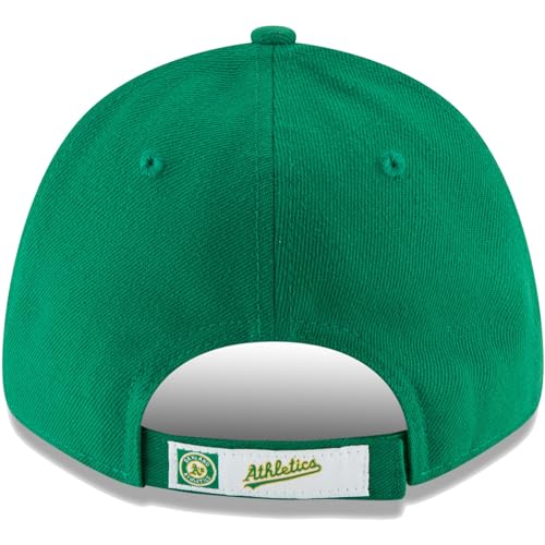 New Era Boné MLB The League 9FORTY Alternativo Ajustável Tamanho Único, Oakland Athletics, Tamanho Ú