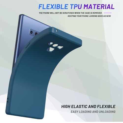 Image of for Samsung Galaxy Note 9 Case Dark Blue, Scratch Resistant with Soft Touch, Slim Thin Phone Cover for Samsung Galaxy Note 9