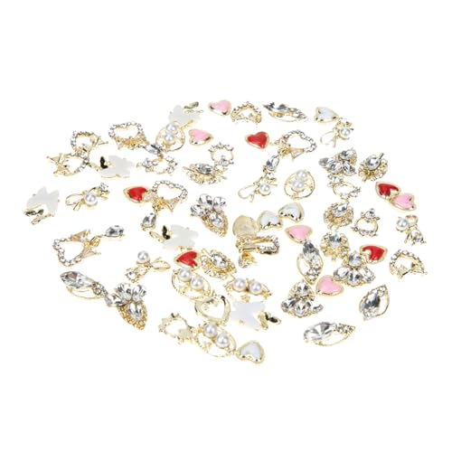 Bijoux de nail art POPETPOP 240 pièces d'accessoires élégants de manucure