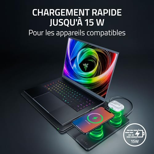 Razer Laptop Sleeve 16 With Wireless Charging - vue 3
