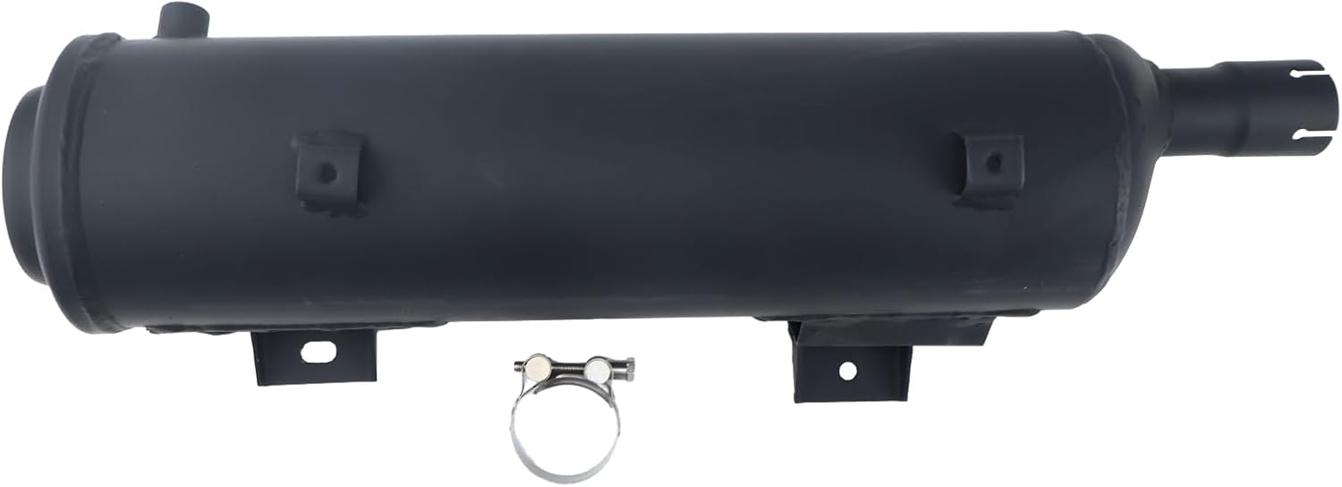 DVPARTS Muffler 18310-HN5-670 Compatible with Honda TRX350FE Rancher 350 4x4 ES 2000-2005, TRX350FM Rancher 350 4x4 S 2000-2005, TRX350TE 350 2x4 ES, TRX350TM 350 2x4