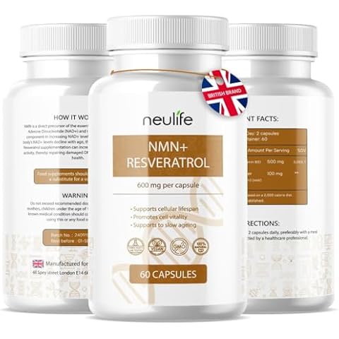 NAD+ Resveratrol 600mg for Vital Health Cover