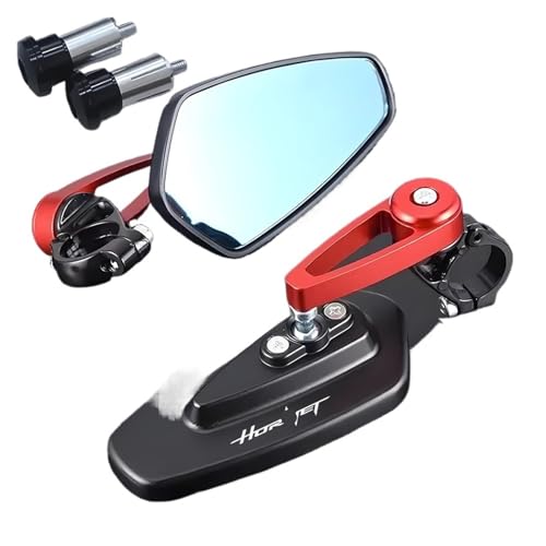 Espejos retrovisores de manillar para moto para solucionar puntos ciegos en Honda Hornet CB600