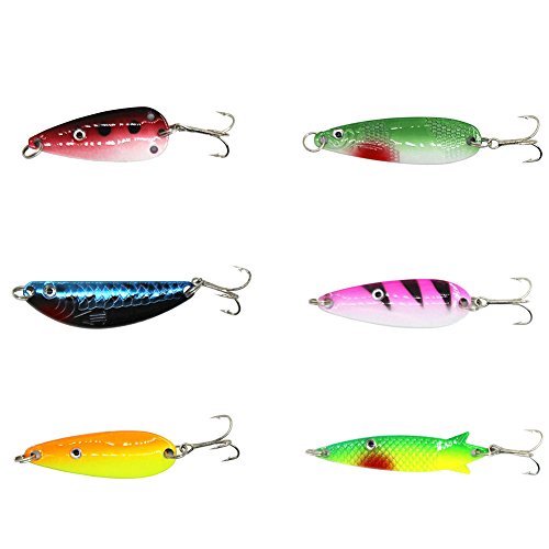 大型 スプーン ルアー 万能スプーンルアー 渓流スプーンニング 渓流釣り トラウト イワナ ヤマメ バス 本流 湖 対応 4-11g お徳用30本セット 4枚目