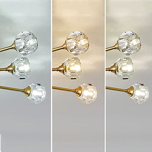 Plafón molecular G9 con 16 luces de cobre para iluminar salones modernos con calidez 2