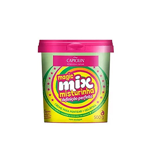 Linha Magic Mix Misturinha Capicilin - Creme de Pentear Definicao Perfeita 500 Gr - (Capicilin Magic Mix Collection - Perfect Definition Combing Cream Net 17.63 Oz)
