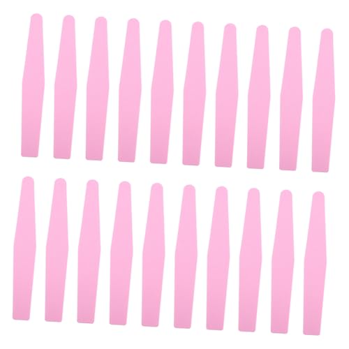 Mipcase 20 piezas Unidades Limas de Uñas de Esponja Rosa Pulidoras Profesionales para Manicura y Pedicura Accesorio Ligero y Portátil para Uñas de Manos y Pies Diseño Delicado y Suave
