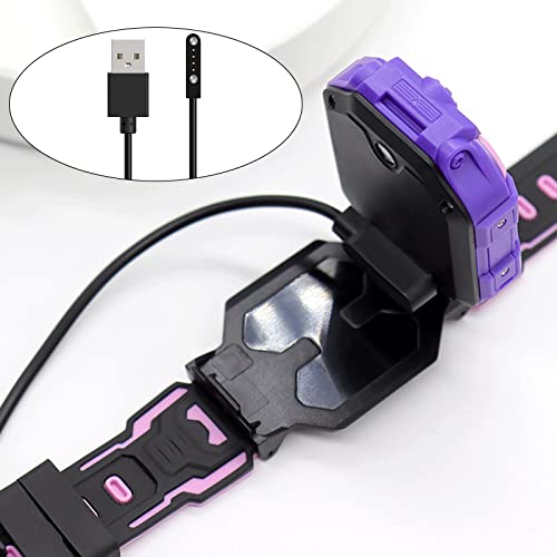 GMBYLBY 4pin 9mm 3.0 Space Charging Adapter Cord Portable Cable Wire for P03/MT1 Smartwatch Replacement Smartwatch Intelligent Bracelet Charging Cable