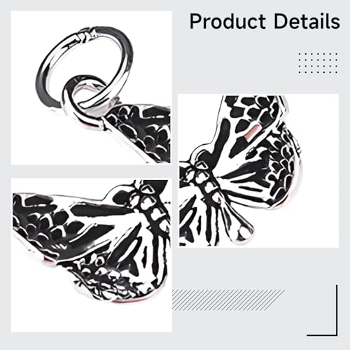 Dijes de mariposa para crear pulseras personalizadas en tus talleres de joyería de bricolaje 3