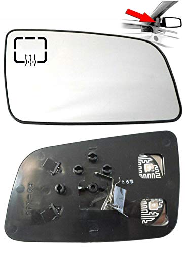 Miroir Glace Verre De Rétroviseur Chauffant Droit Côté Passager 6428739 6428740 9130908 Pour Astra G 1998-2009