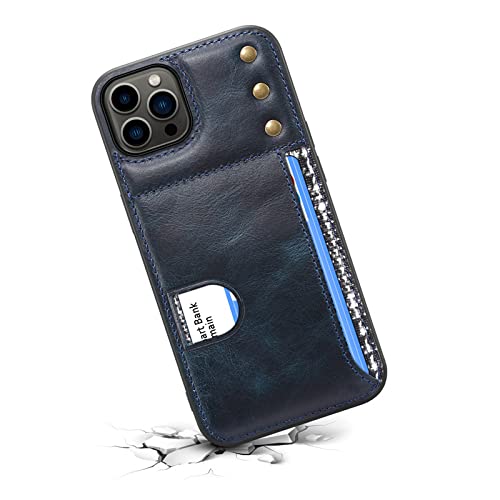 Étui iPhone 13 en cuir rouge vintage idéal pour vos sorties urbaines - 5