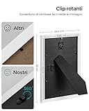 Zoom IMG-2 songmics cornice foto portafoto con Zoom IMG-2 songmics cornice foto portafoto con