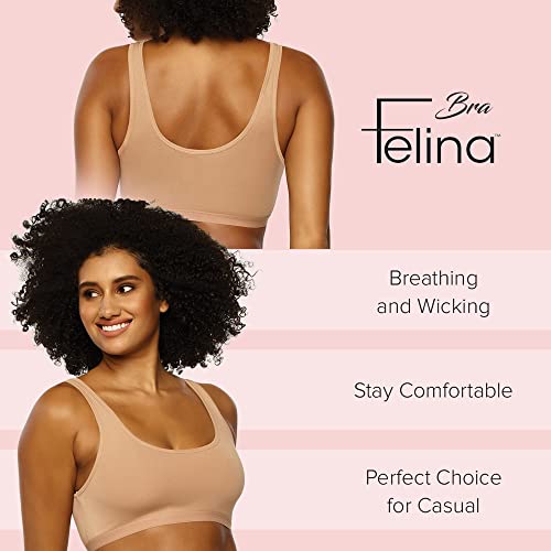 Felina | Organic Cotton Bralette for Women | Super Soft & from Plant-Based Dyes3